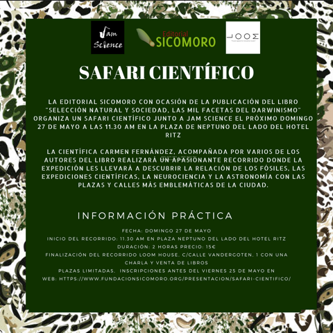 Safari Científico por Madrid Safari Científico por Madrid